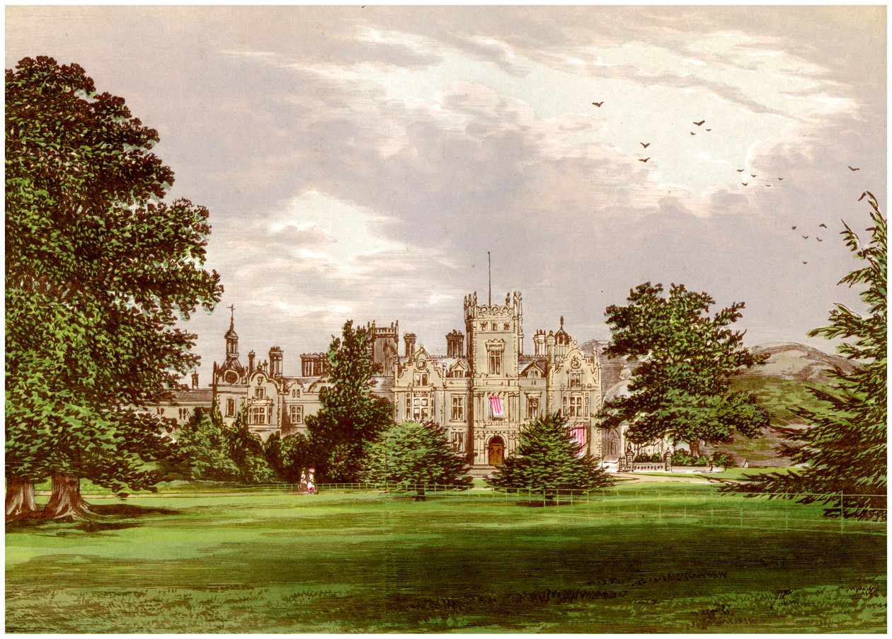 Preston Hall, Kent, hjemsted for Brassey-familien, c1880 af Unbekannt