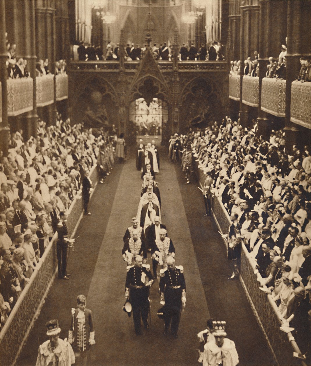 Premierministre i klosteret, 12. maj 1937 af Unbekannt