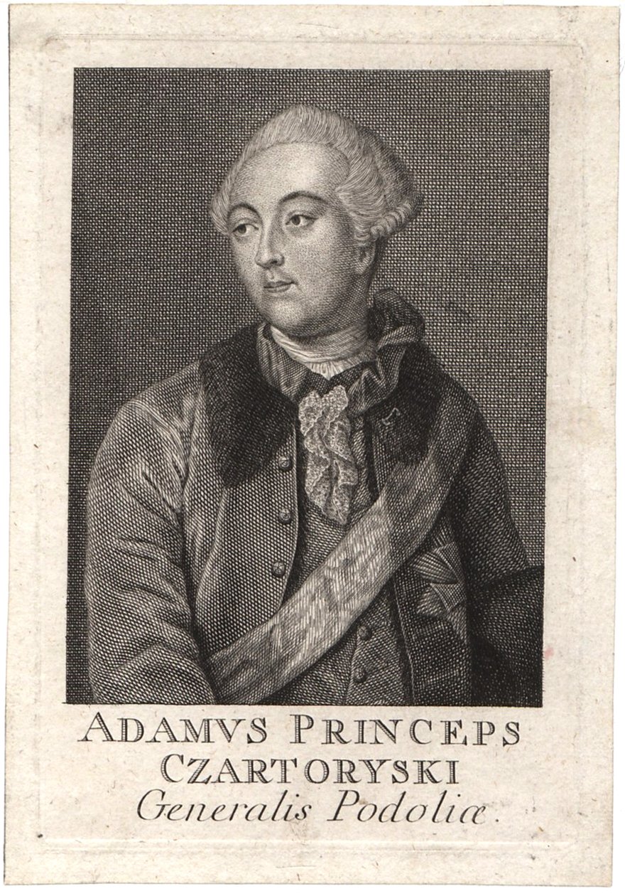 Prins Adam Kazimierz Czartoryski 1734-1823 af Unbekannt