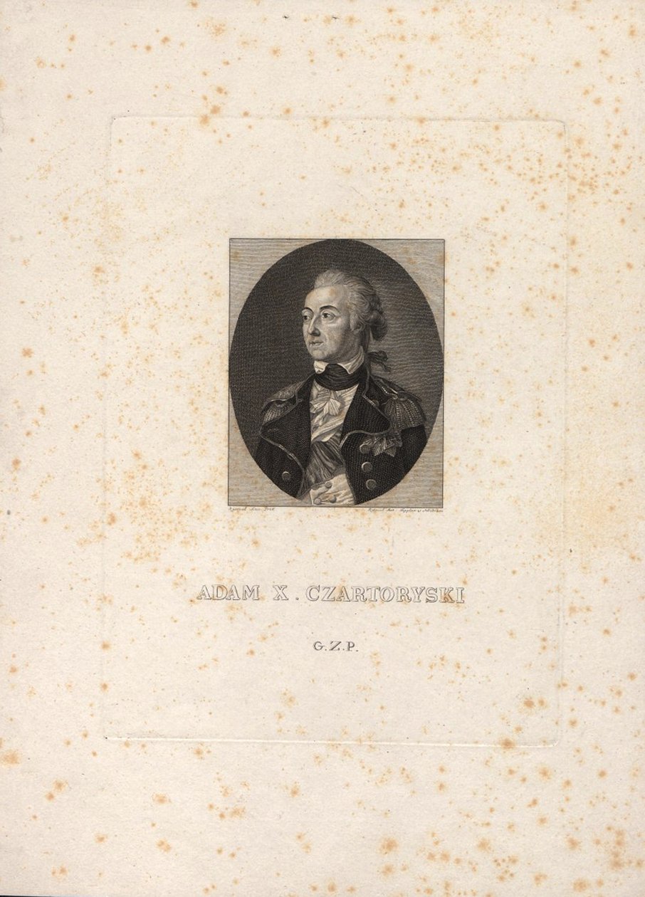 Prins Adam Kazimierz Czartoryski 1734-1823 af Unbekannt
