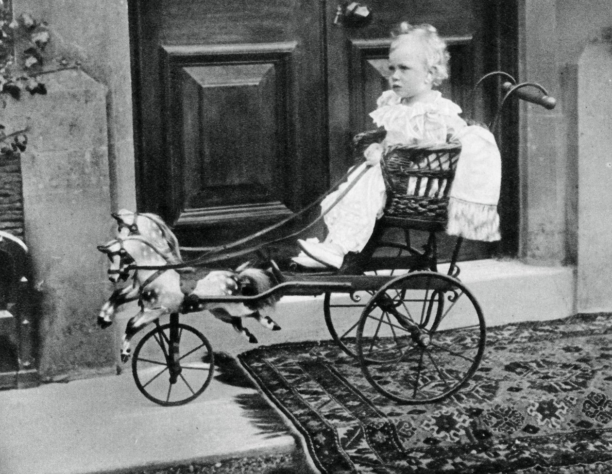Prins Albert Windsor i en alder af et år, c1896 af Unbekannt