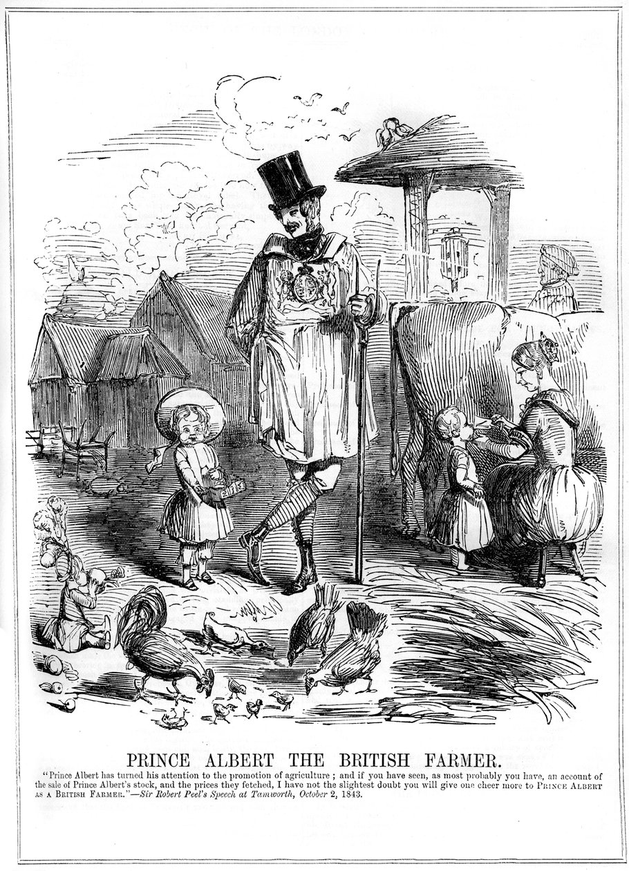 Prins Albert den britiske landmand, 1843 af Unbekannt