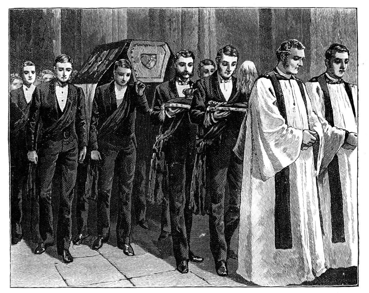 Prins Alberts begravelse, 1861 af Unbekannt