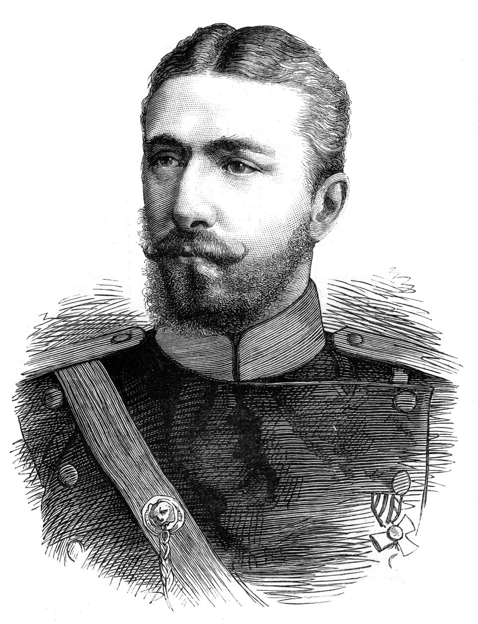 Prins Alexander af Battenberg, første prins af det moderne Bulgarien, 1800-tallet af Unbekannt