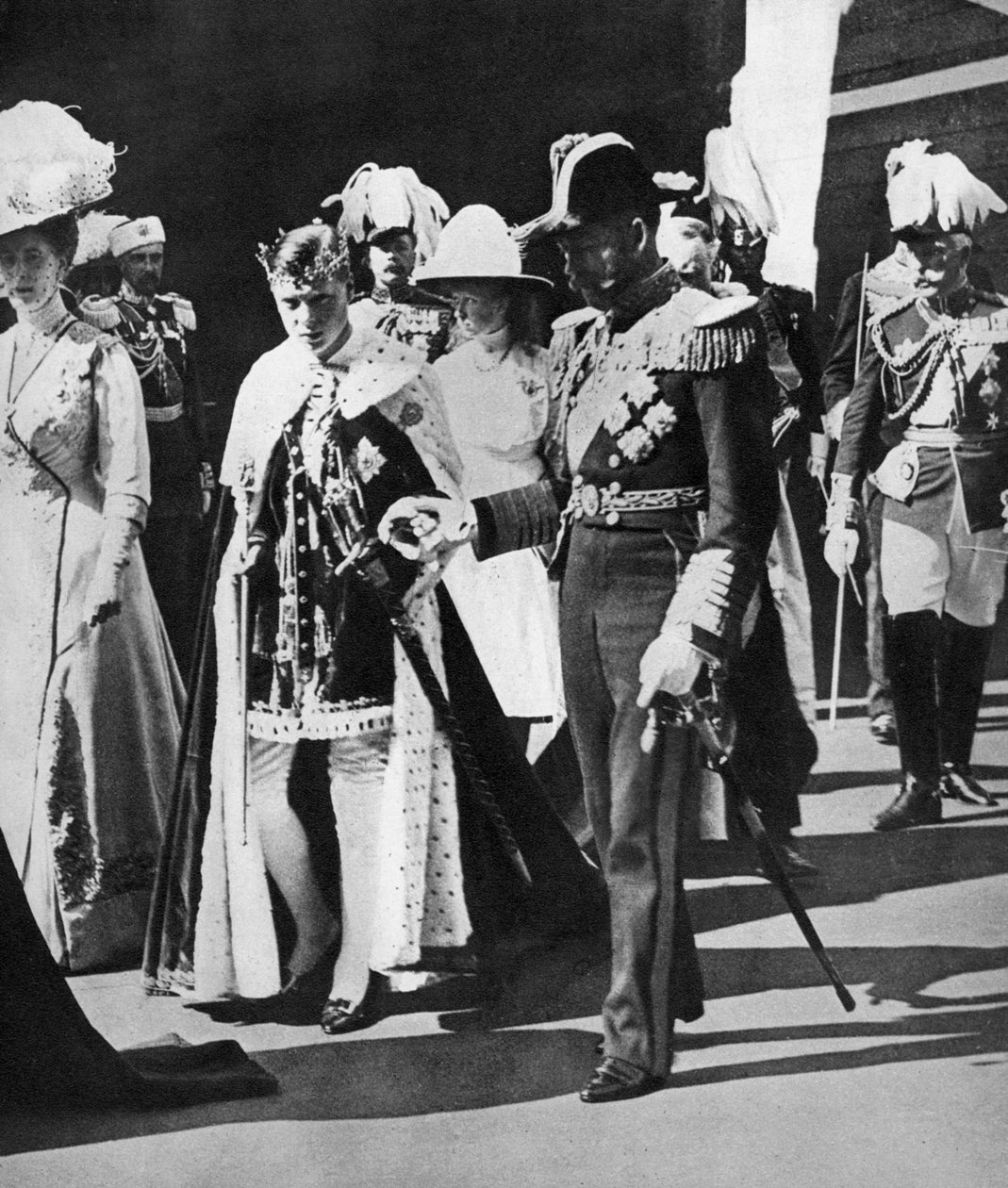 Prins Edwards investitur som prins af Wales, 1911 af Unbekannt