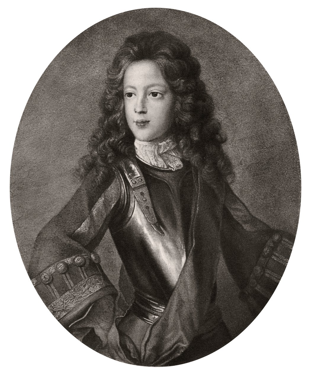 Prins James Francis Edward Stuart, den gamle prætender, c1700 1906 af Unbekannt
