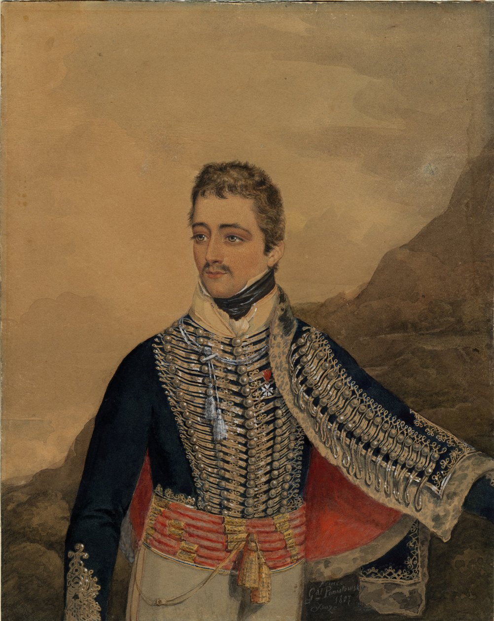 Prins Józef Poniatowski, 1807 af Unbekannt