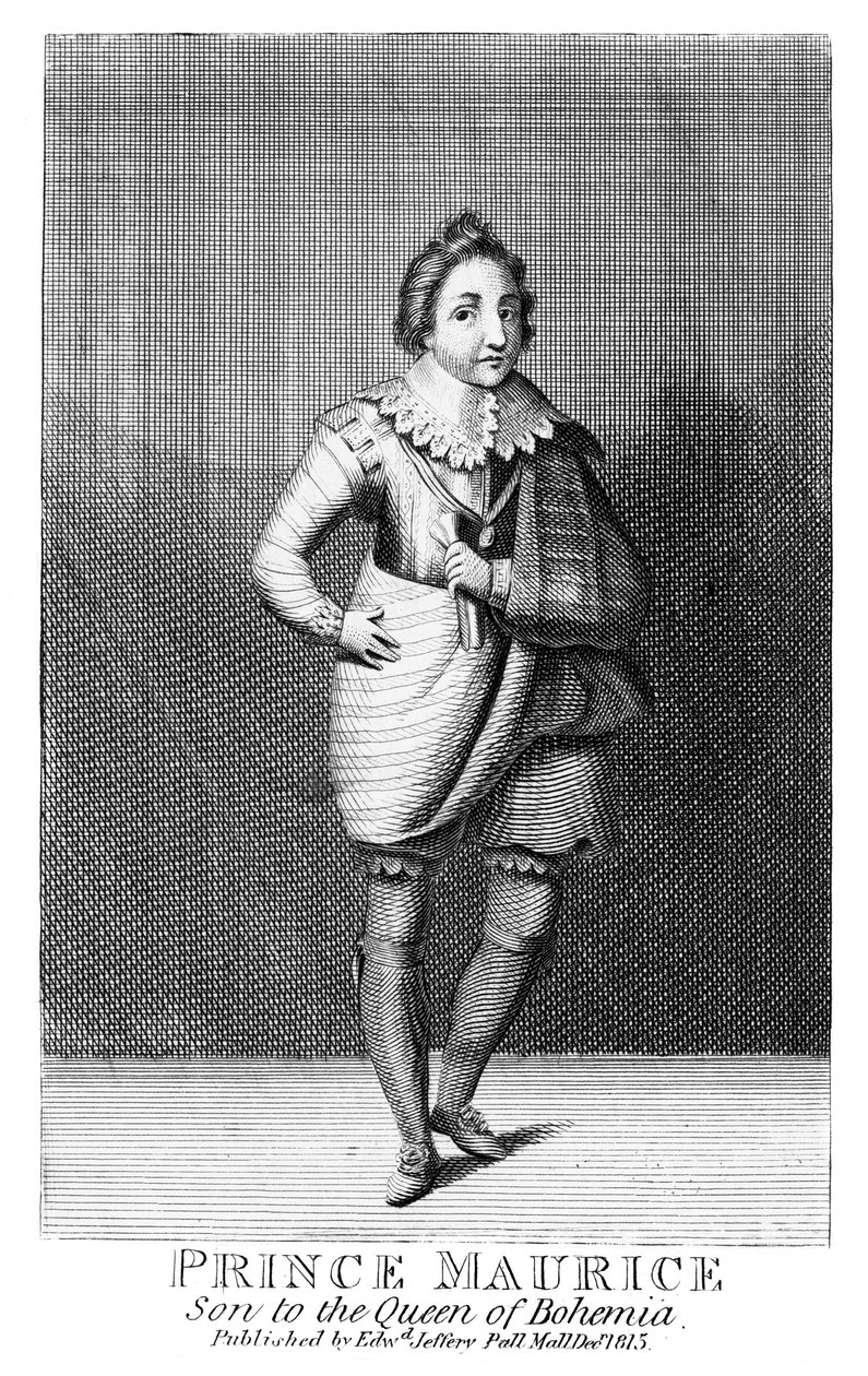 Prins Maurice, søn af dronningen af Bøhmen, 1815 af Unbekannt