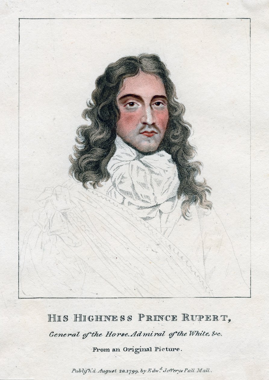 Prins Rupert af Rhinen, soldat og opfinder, 1799 af Unbekannt