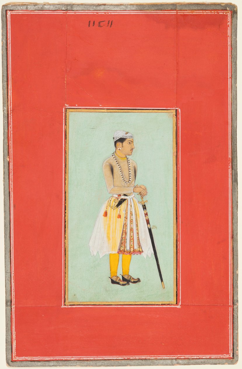 Prins Suraj Singh Rathor af Bikaner, 1611-13. af Unbekannt