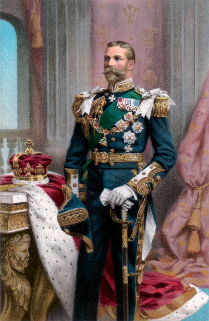 Prins af Wales, 1902 af Unbekannt
