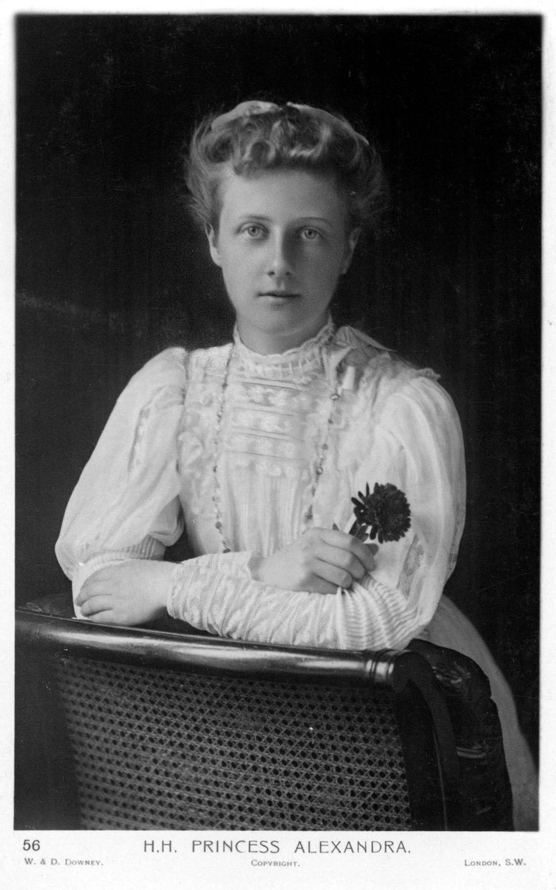 Prinsesse Alexandra af Storbritannien, c1910 af Unbekannt