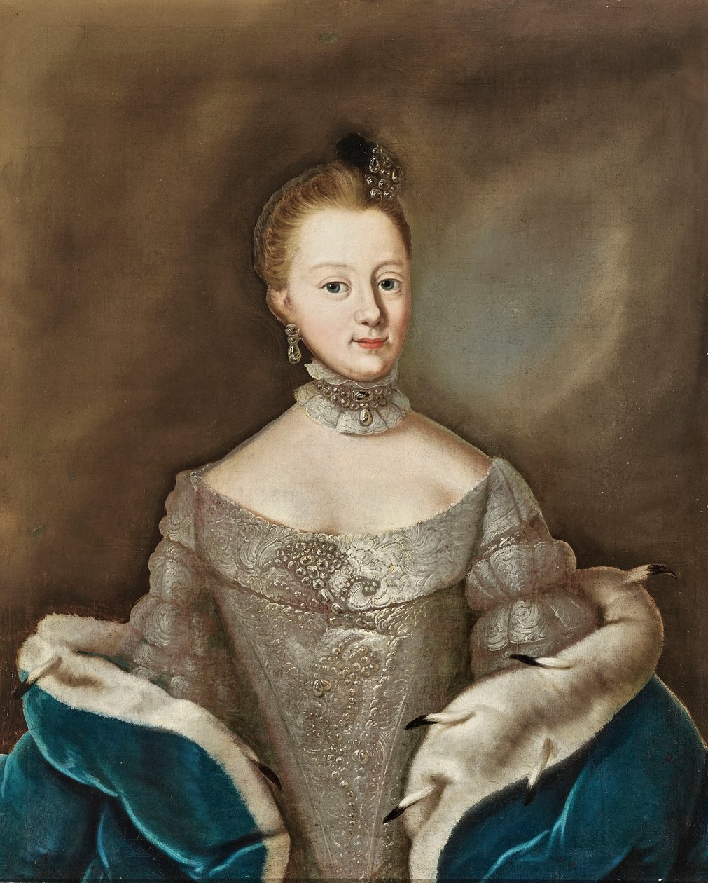Prinsesse Anna Amalia af Brunswick-Wolfenbüttel 1739-1807, hertuginde..., 2. halvdel af det 18. årh. af Unbekannt