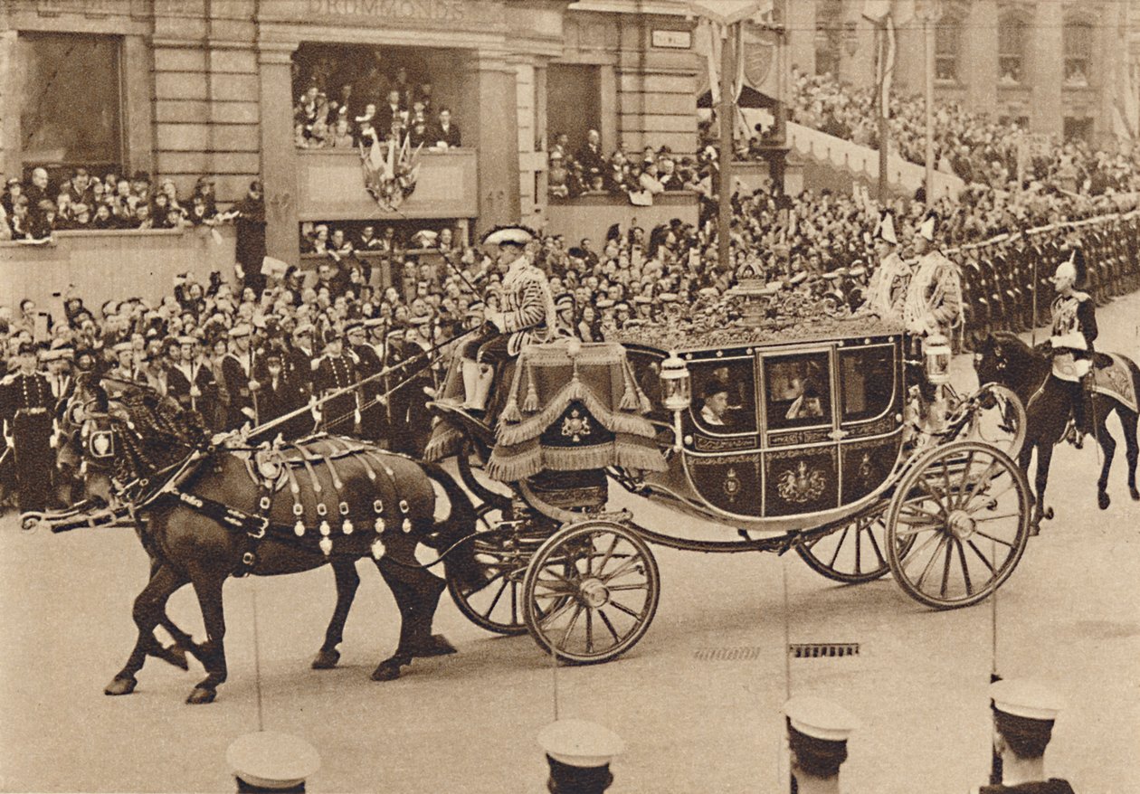 Prinsesse Elizabeth og hendes fætter Lord Lascelles med Princess Royal, 1937 af Unbekannt