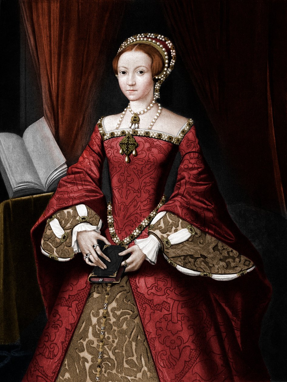 Prinsesse Elizabeth, senere dronning, c1547, 1902. af Unbekannt