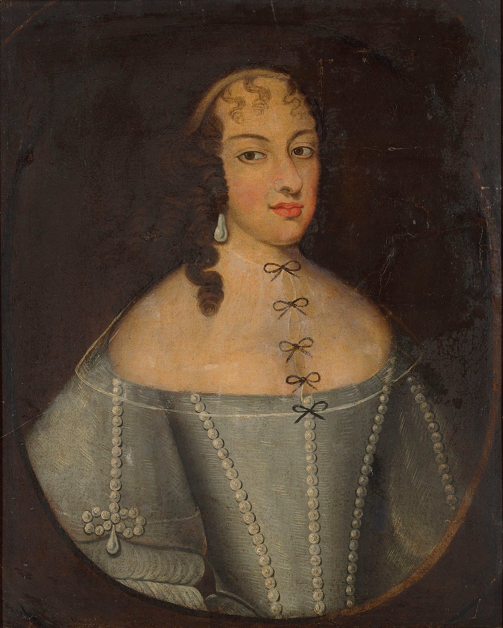 Prinsesse Margaret Yolande af Savoyen 1635-1663, hertuginde af Parma, 1600-tallet. af Unbekannt