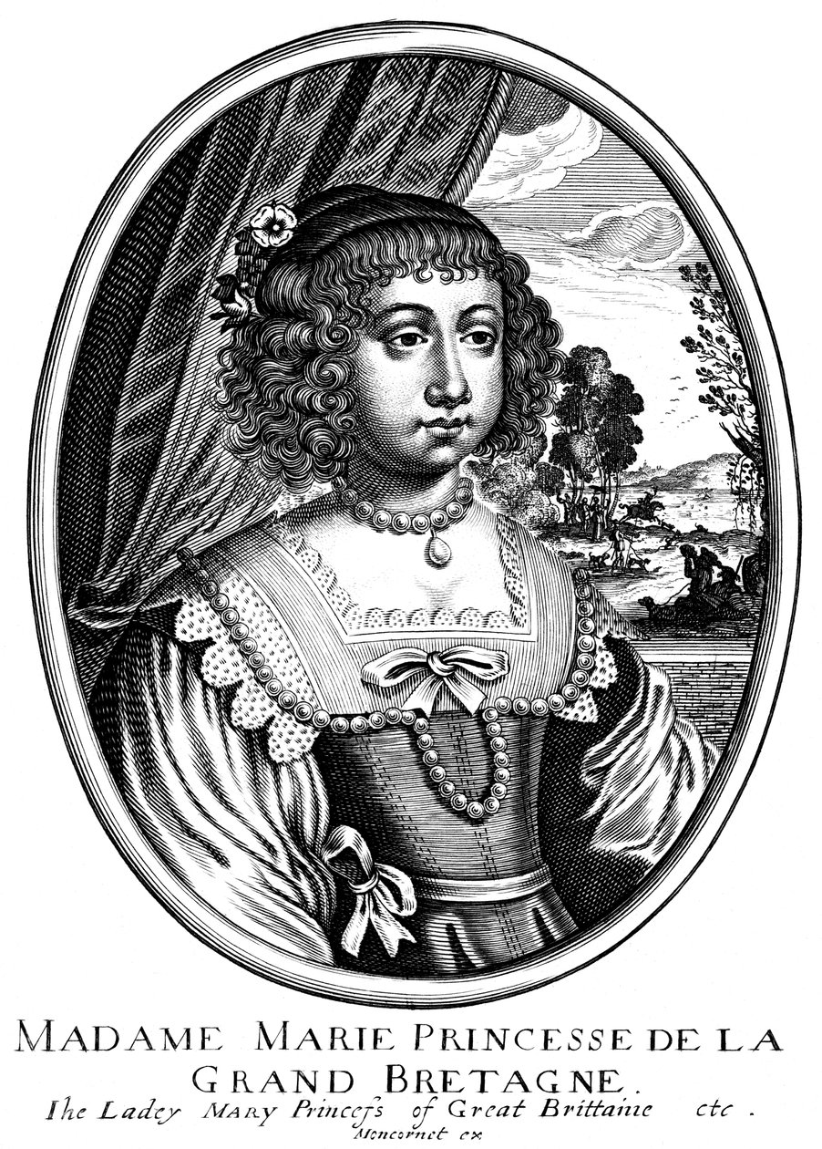 Prinsesse Mary 1631-1660 af Unbekannt