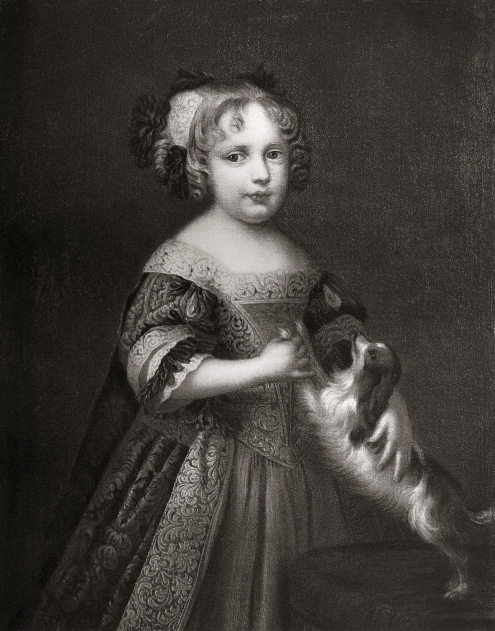 Prinsesse senere Dronning Anne, c1670-1675 1906 af Unbekannt