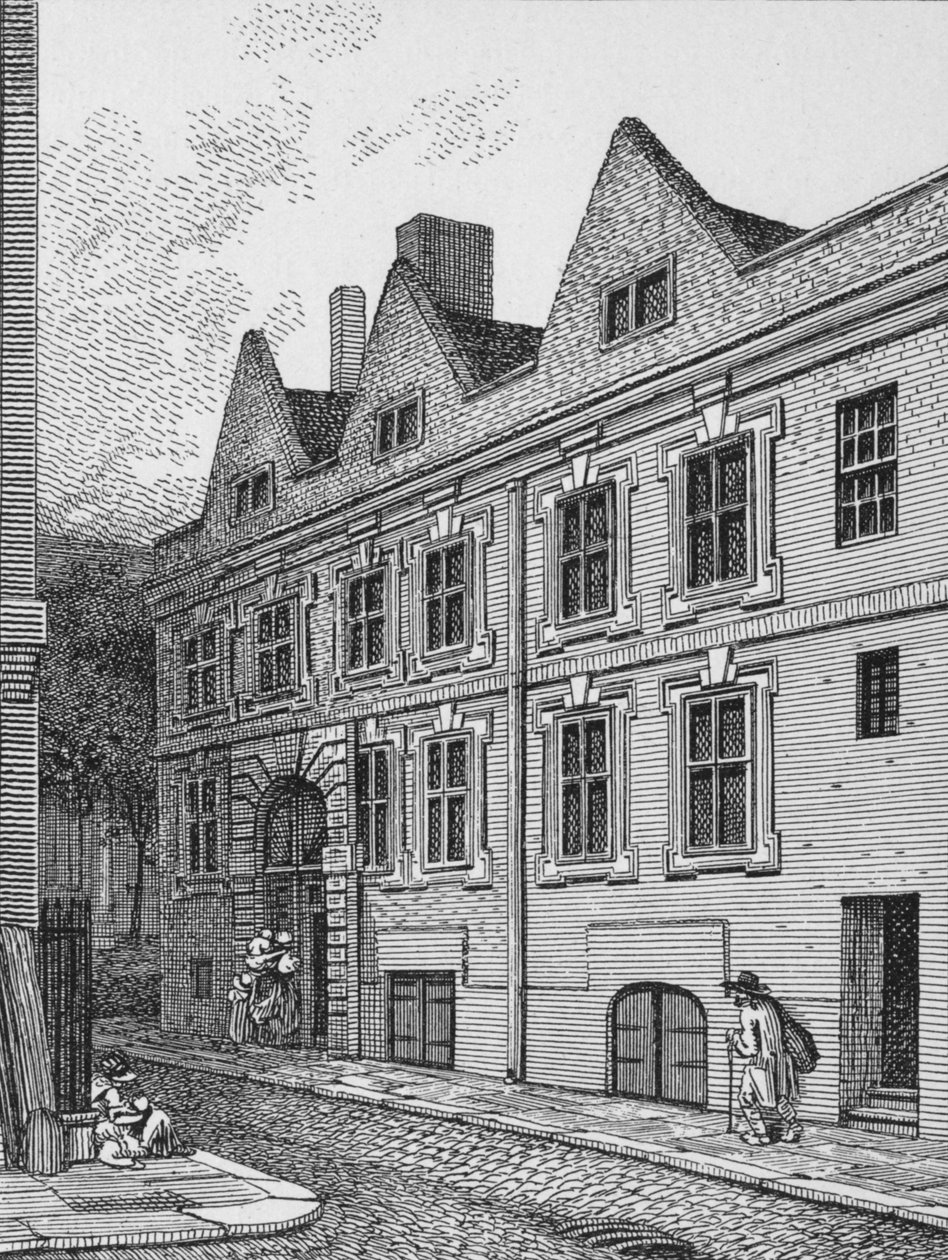 Hovedindgang til Leathersellers Hall, City of London, 1801 1911 af Unbekannt