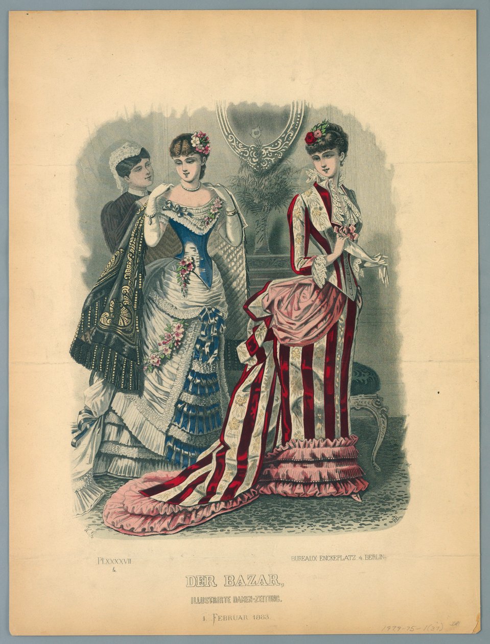 Print (Frankrig), februar 1883 af Unbekannt