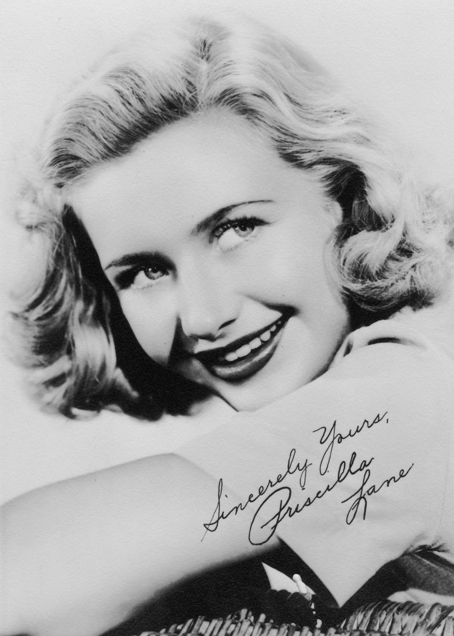 Priscilla Lane 1915-1995, amerikansk skuespillerinde og sanger, c1930