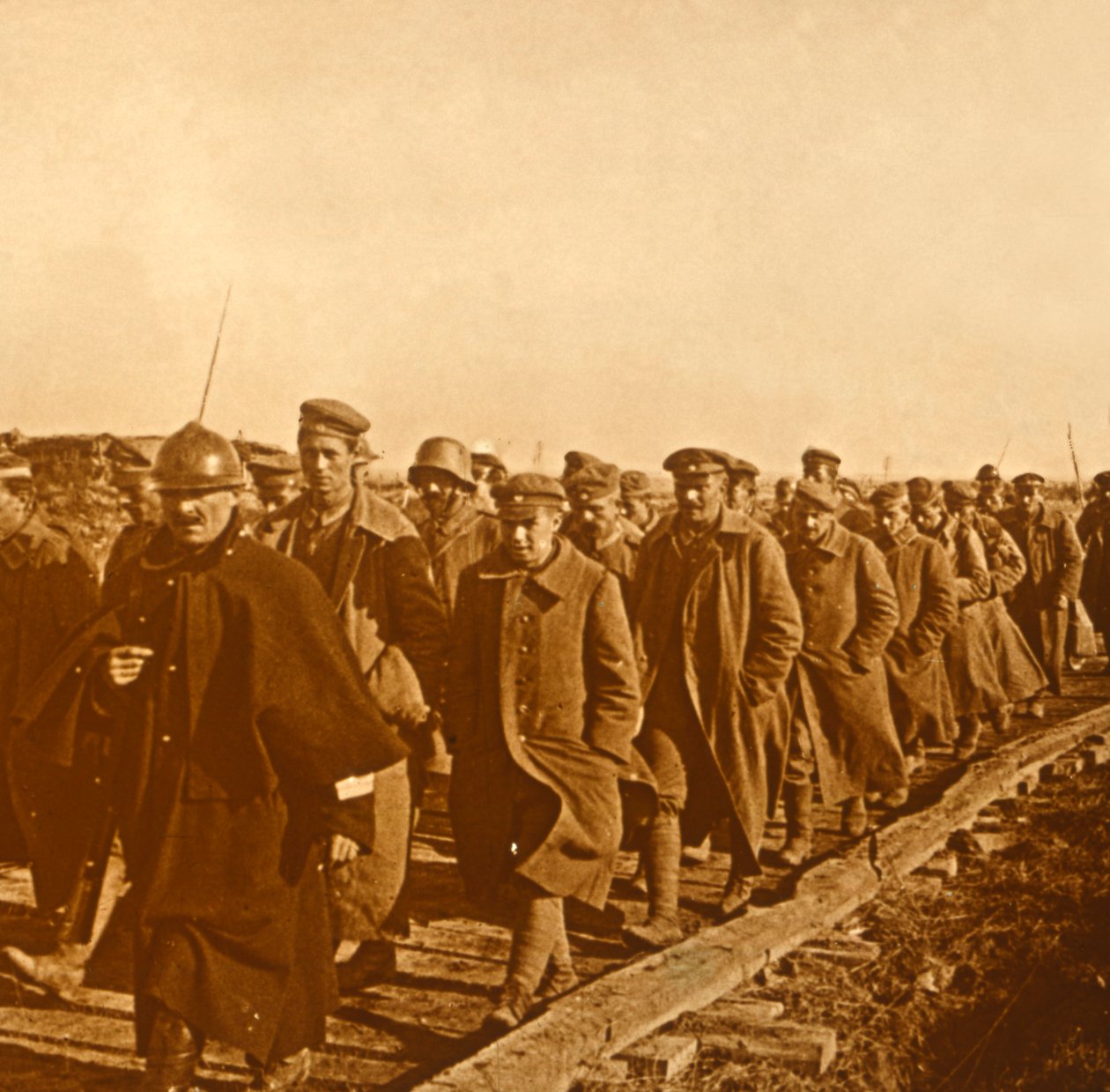 Krigsfanger, c1914-c1918 af Unbekannt