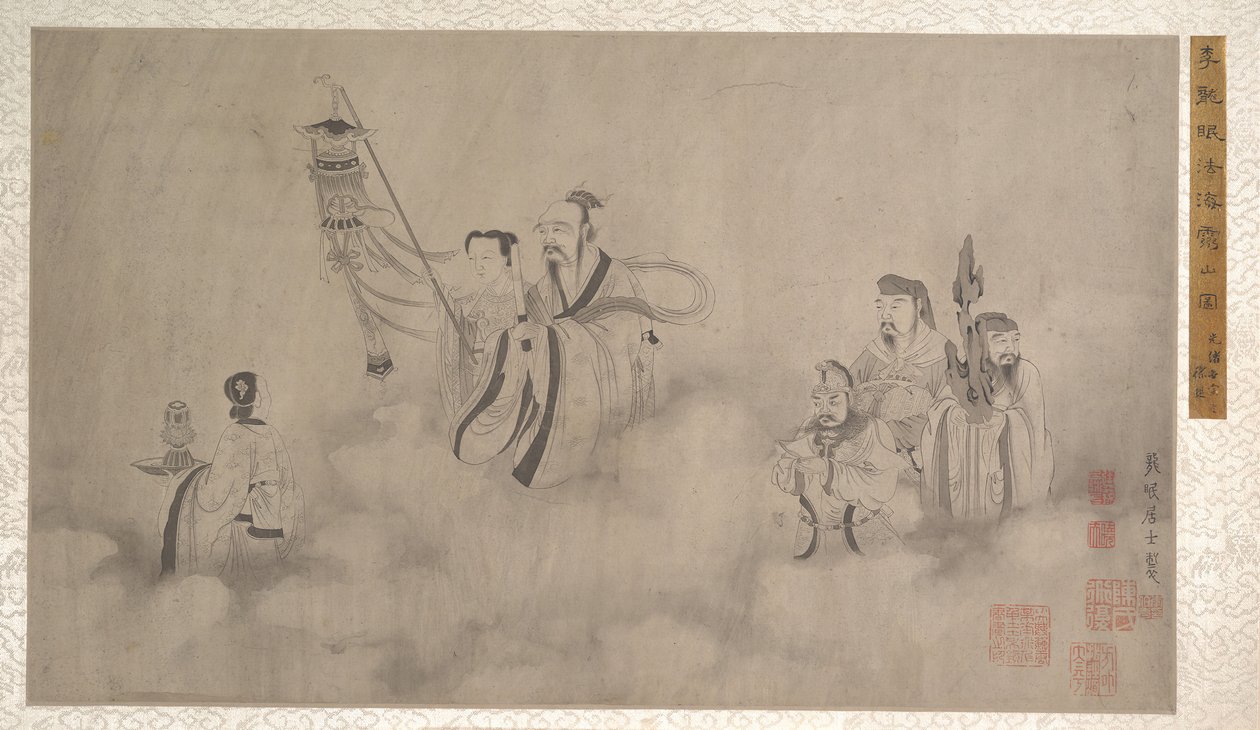 Procession af Arhats. af Unbekannt