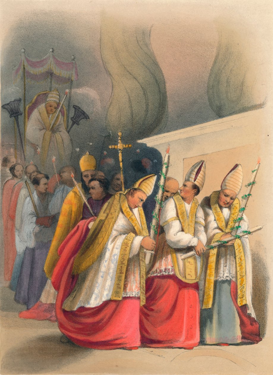 Kyndelmisseoptog, 1800-tallet af Unbekannt