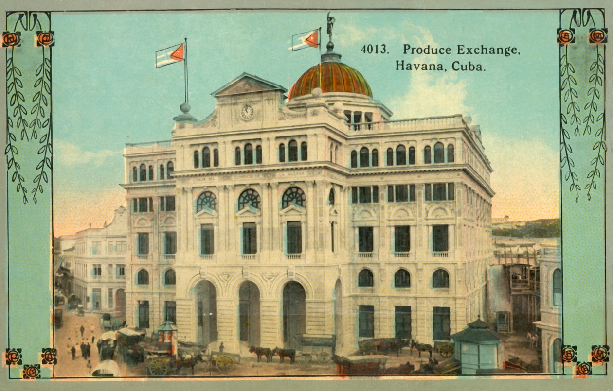 Producer Exchange, Havana, Cuba, c1910