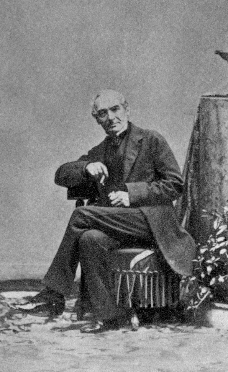 Prosper Merimee, fransk forfatter, historiker og arkæolog, 1861 af Unbekannt