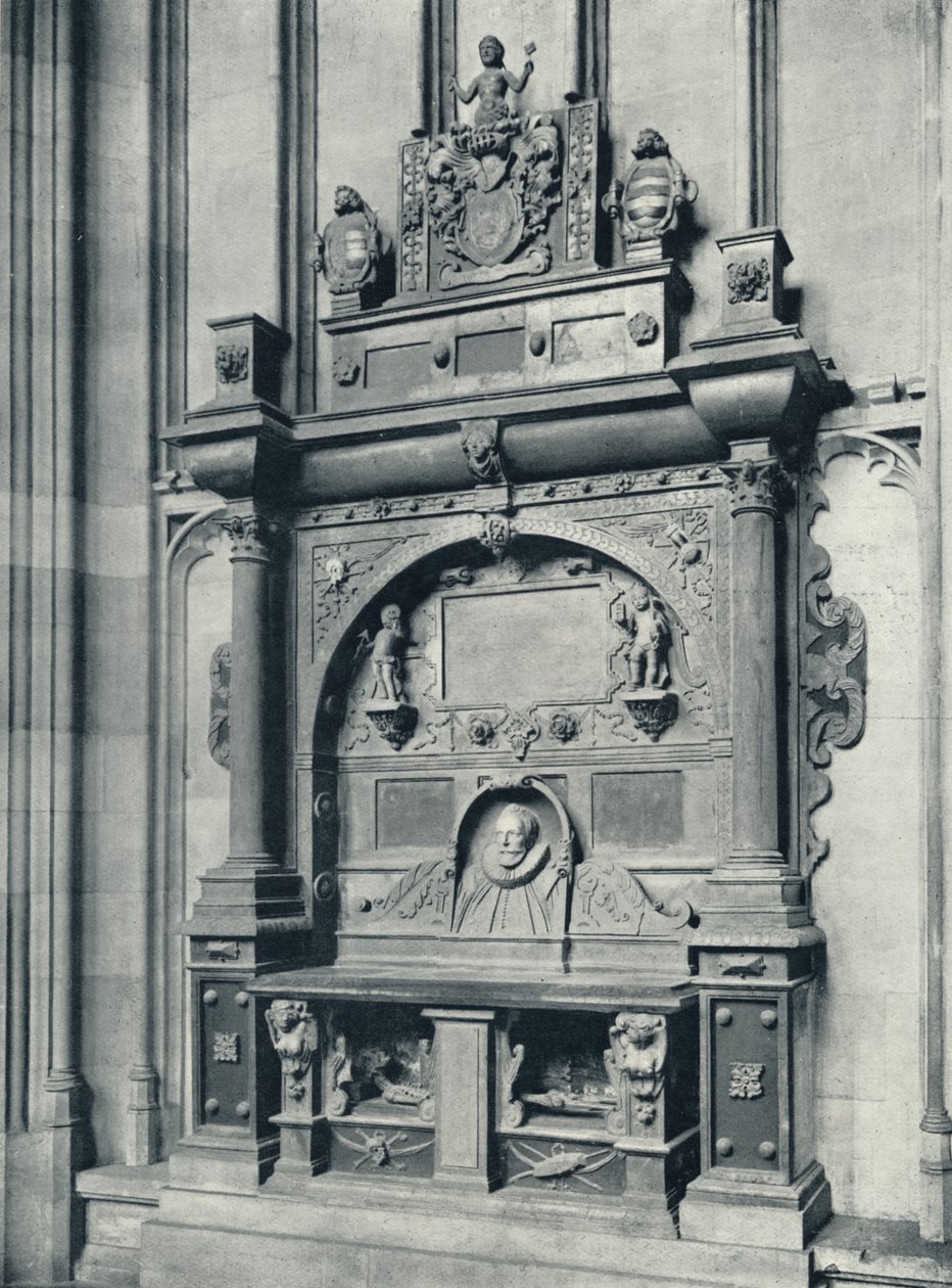 Provost Murrays Tomb 1624 ved East End of Chapel, 1926 af Unbekannt