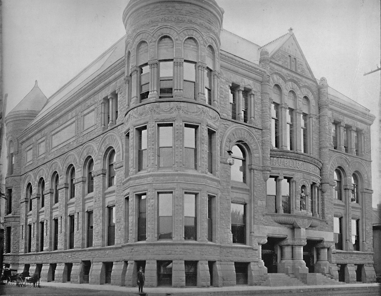 Public Library Building, Minneapolis, Minnesota, c1897. af Unbekannt