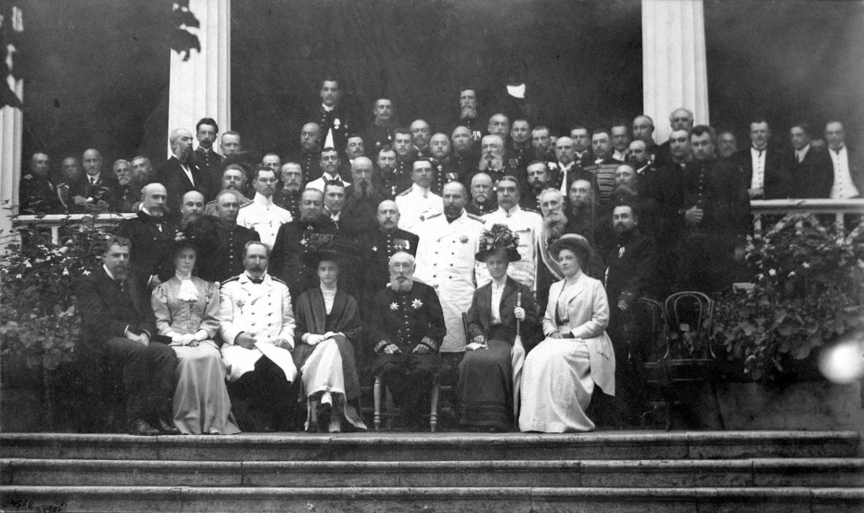 Pyotr Stolypin, premierminister i det kejserlige Rusland, Orel, Rusland, 1907. af Unbekannt