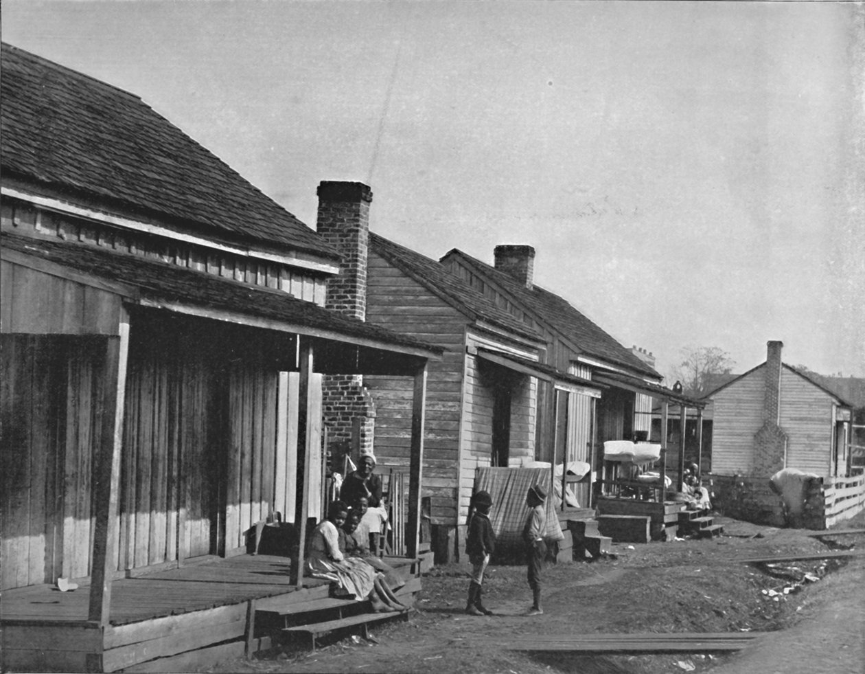 Quarters ved Thomasville i Georgia, 1800-tallet af Unbekannt