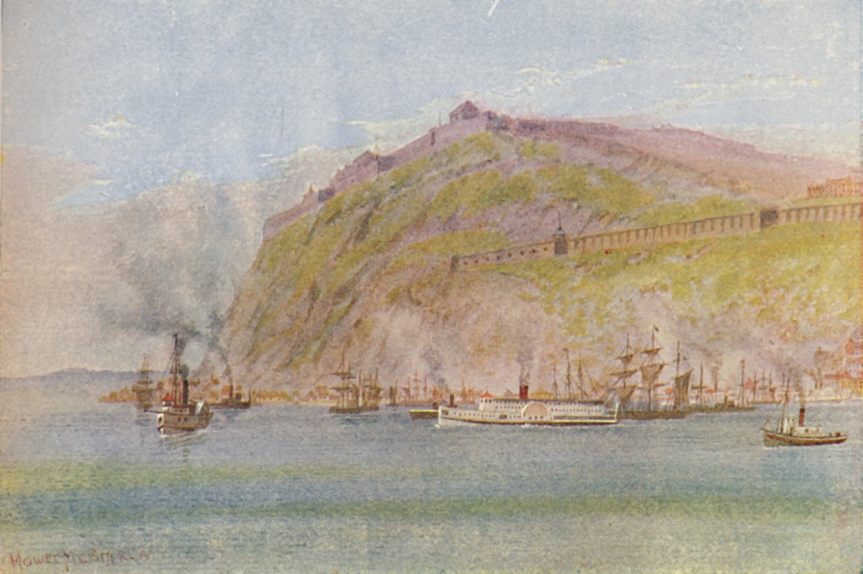Quebec Citadel, 1924 af Unbekannt
