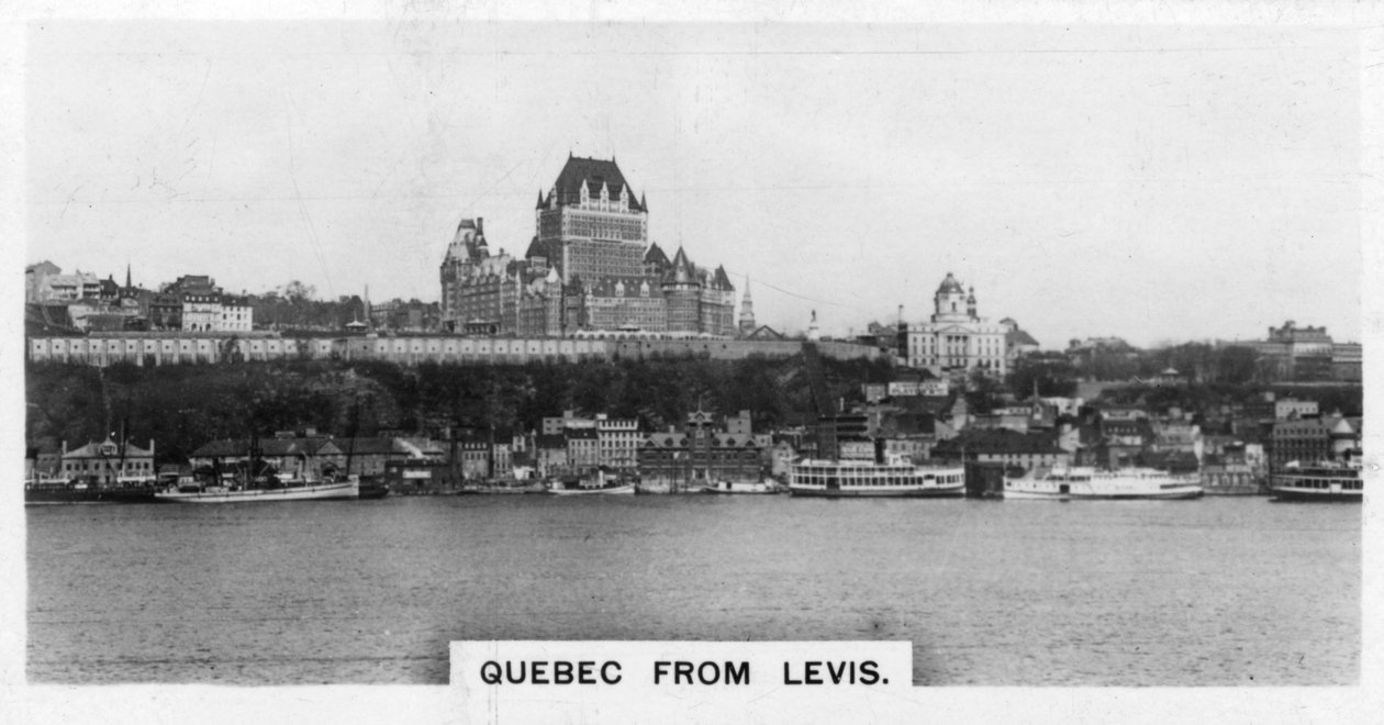 Quebec fra Levis, Canada, c1920