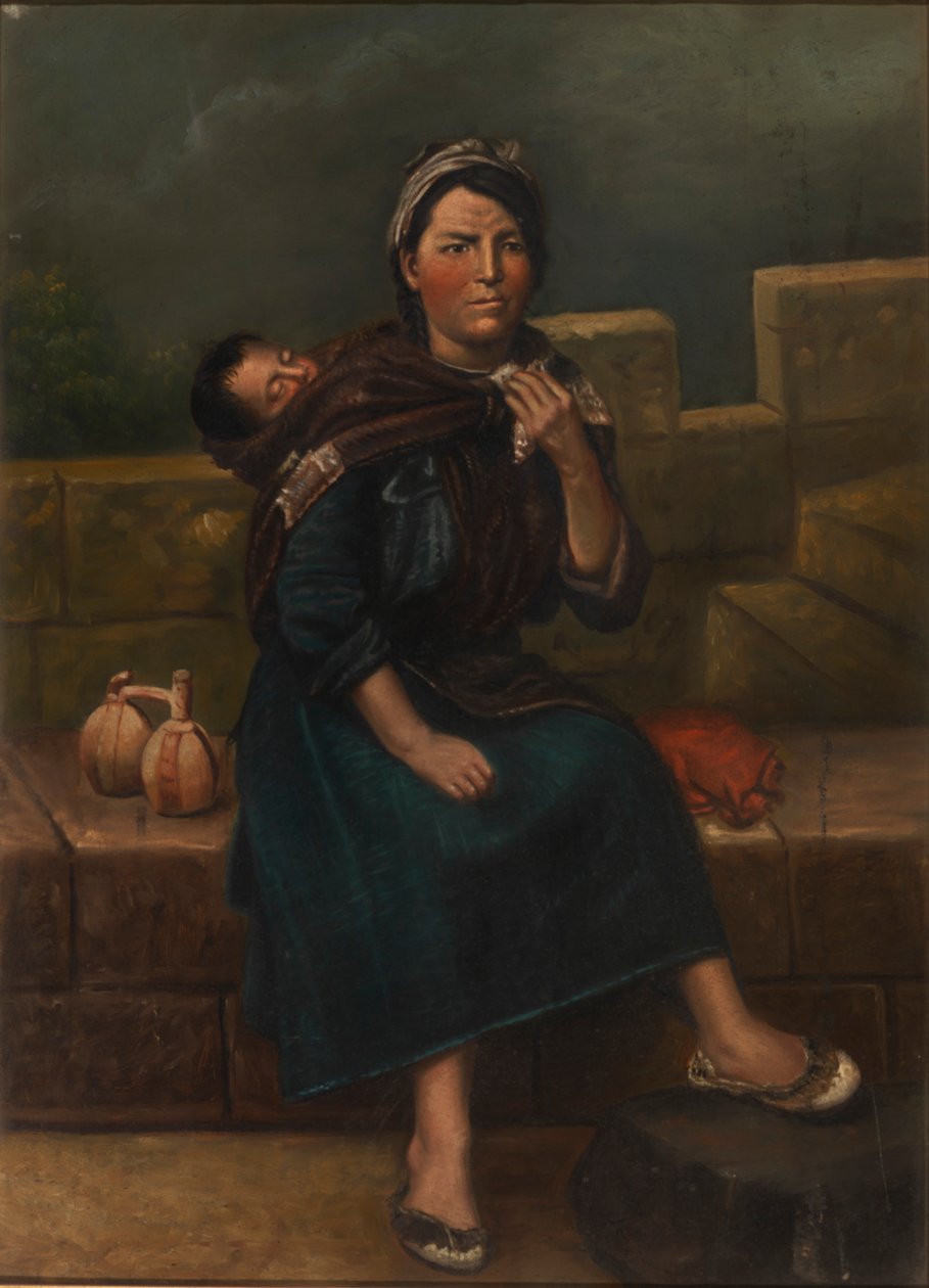 Indisk dronning, ca. 1890-1892. af Unbekannt