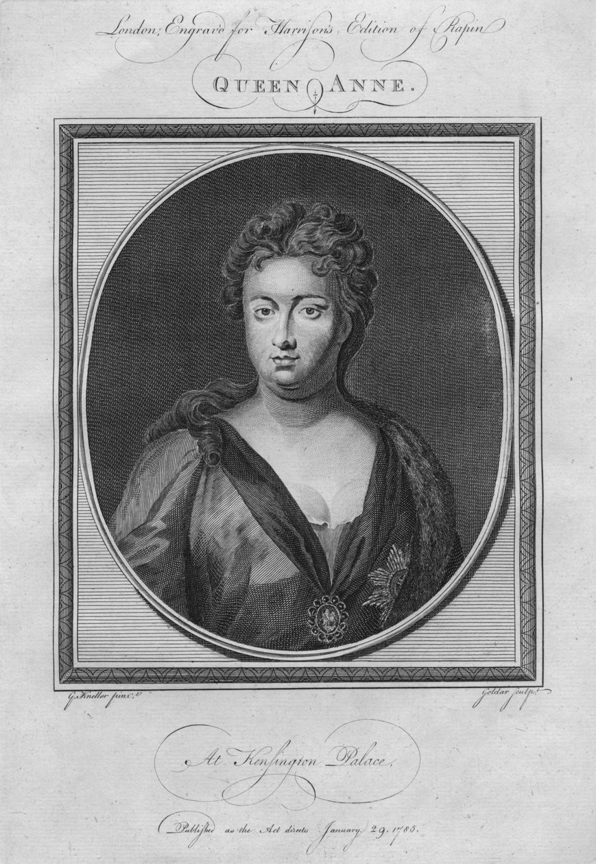 Dronning Anne, 1785 af Unbekannt