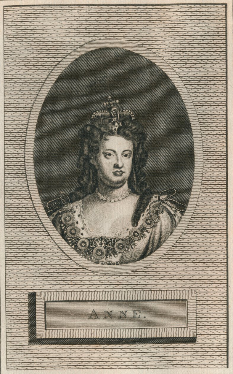 Dronning Anne, 1793 af Unbekannt