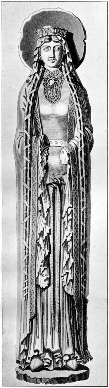 Dronning Clotilda, 6. århundrede, 1910 af Unbekannt