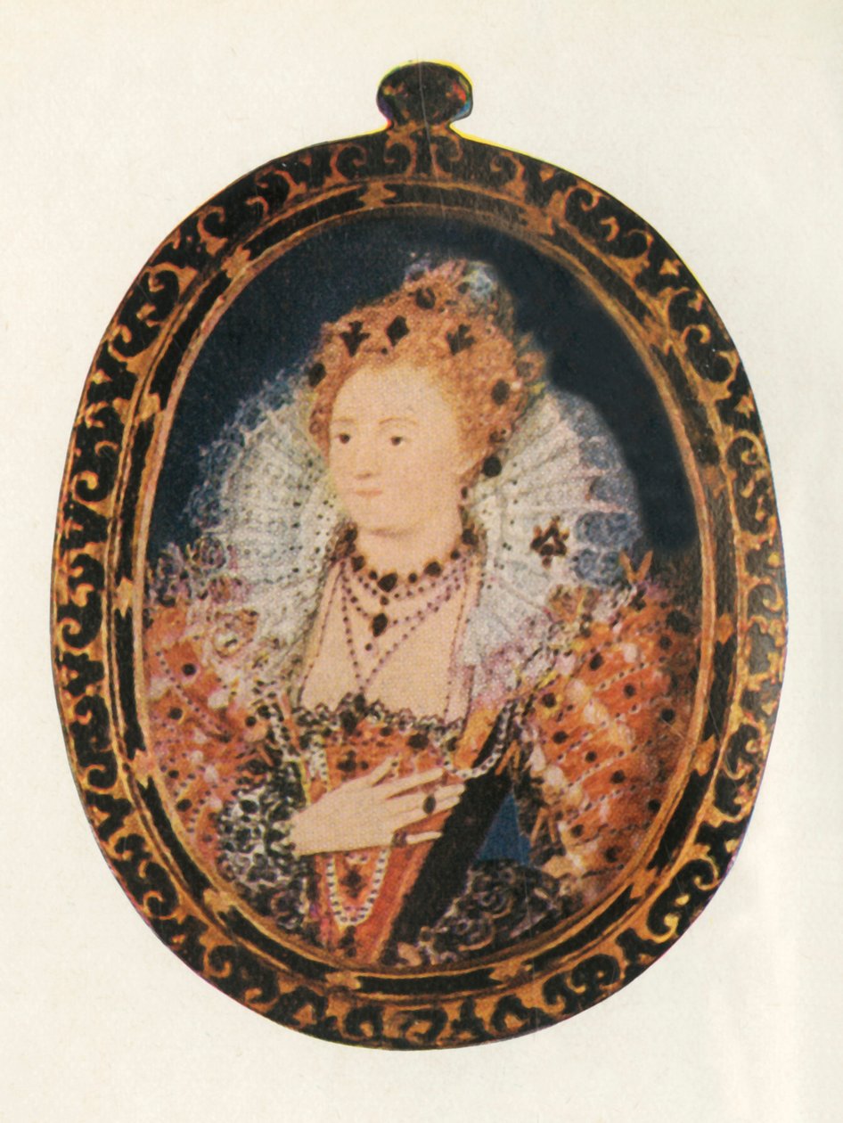Dronning Elizabeth I, 1595-1600, 1947. af Unbekannt
