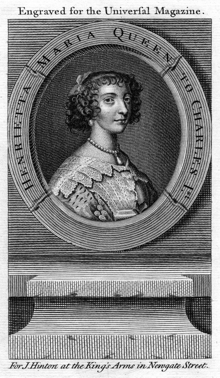 Dronning Henrietta Maria, dronningepartner af Charles I af Unbekannt