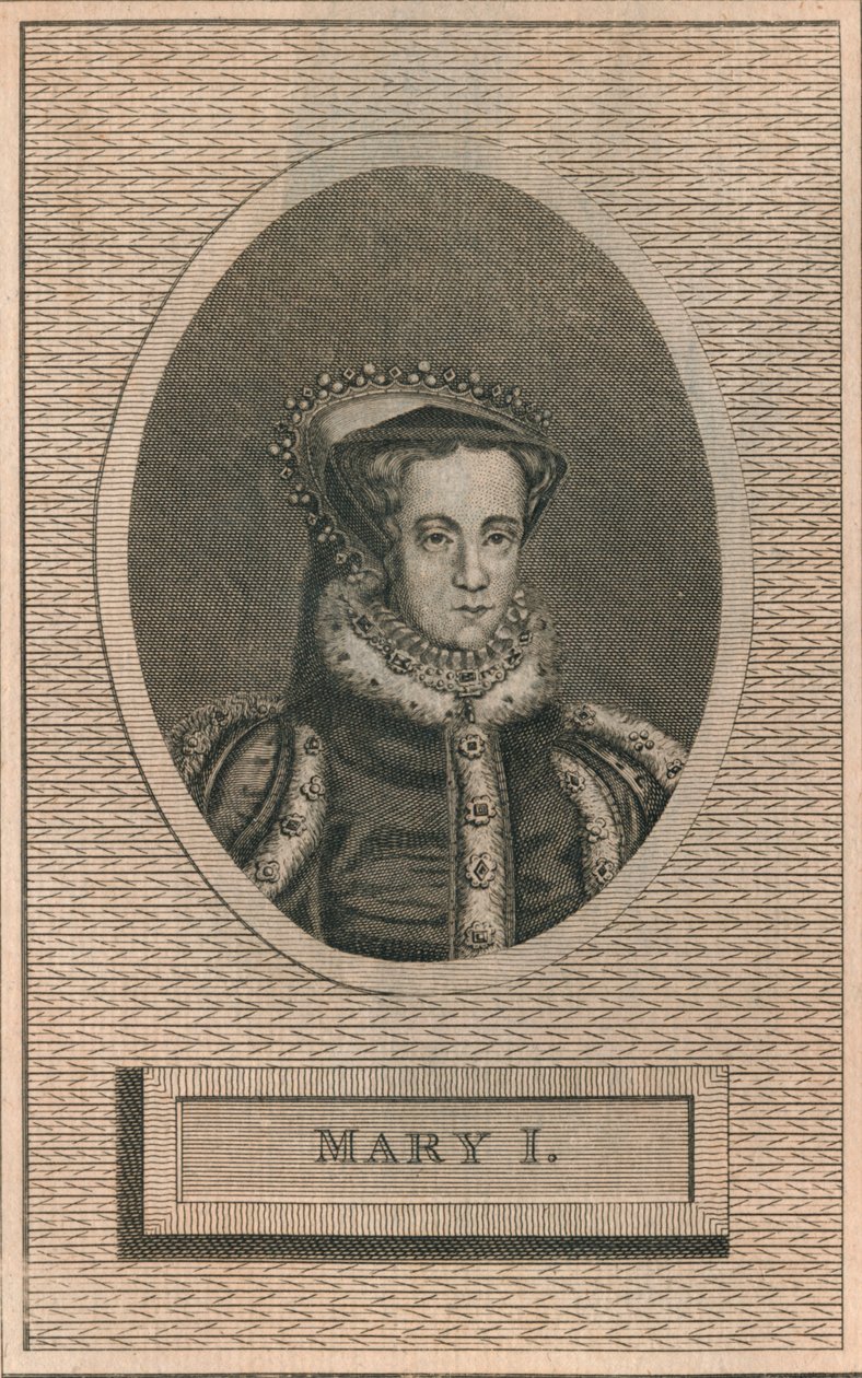 Dronning Mary I, 1793 af Unbekannt