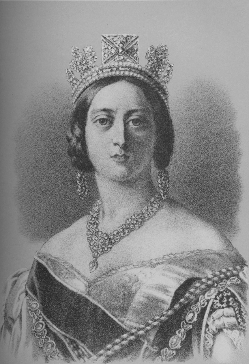 Dronning Victoria, 1843 1936 af Unbekannt