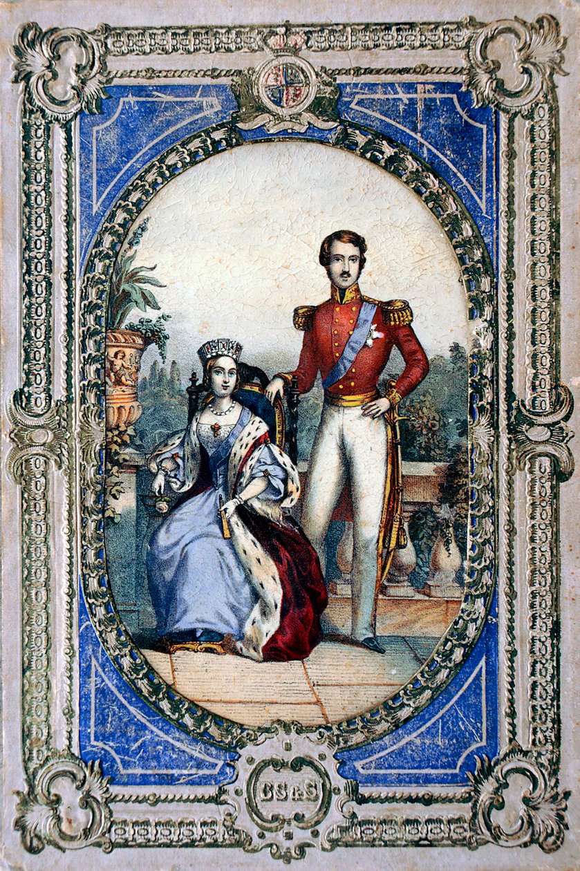 Dronning Victoria og Prins Albert, c1840