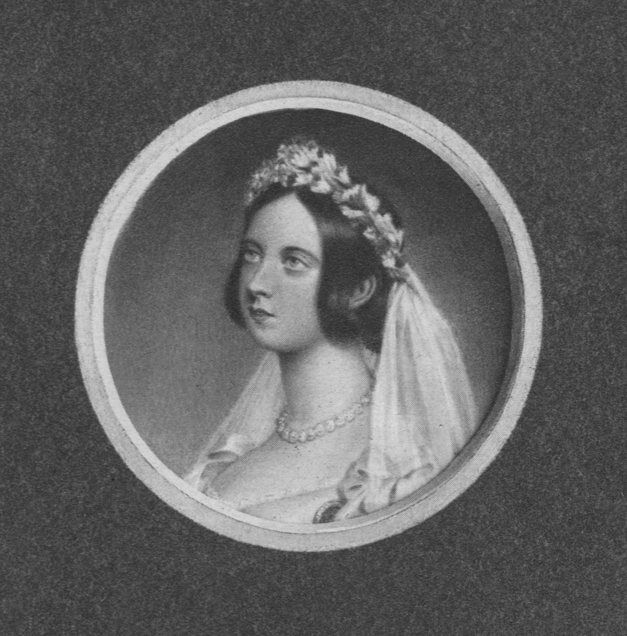 Dronning Victoria på tidspunktet for hendes ægteskab, 1901. af Unbekannt