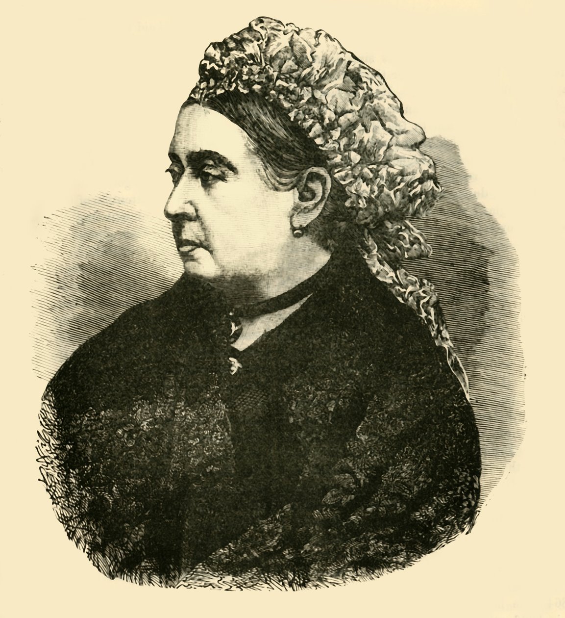 Dronning Victoria, c1860-1870, 1890. af Unbekannt