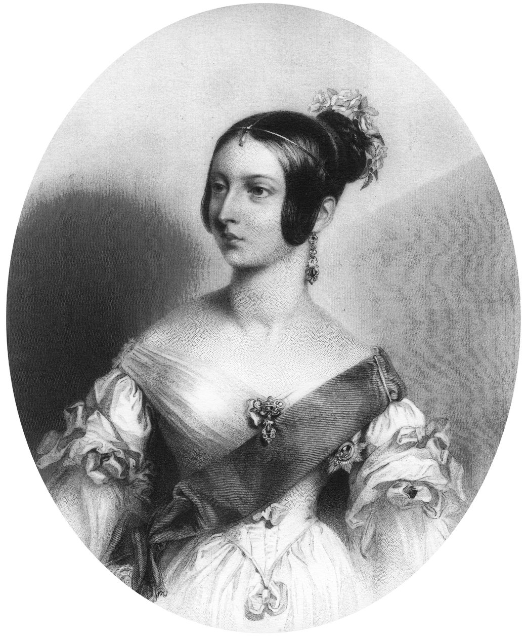 Dronning Victoria som ung, c1830