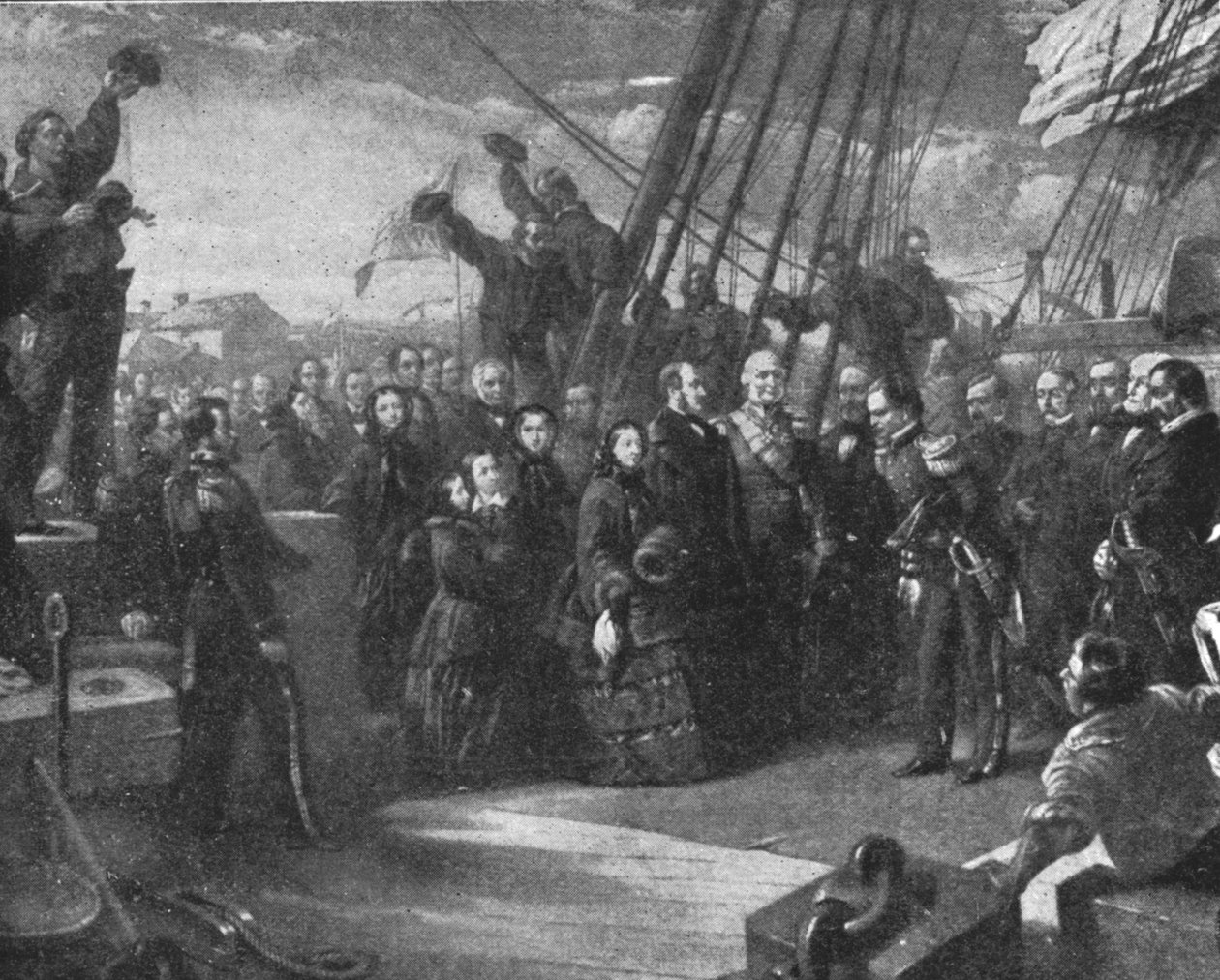 Dronning Victorias interesse i jagten på Franklin:...1856, 1901. af Unbekannt
