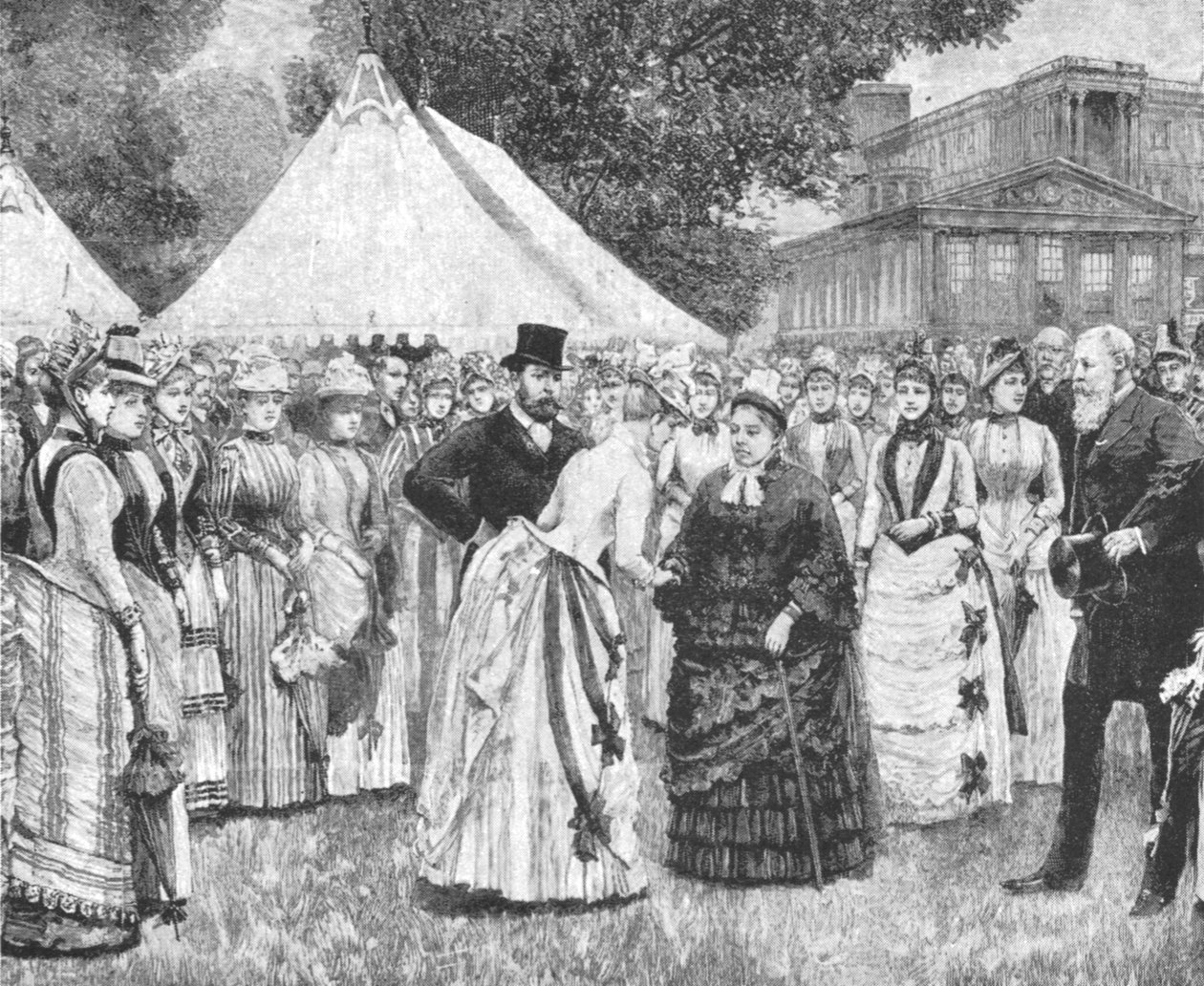 Queen Victorias Jubilee Garden Party i Buckingham Palace, 29. juni 1887, 1901. af Unbekannt